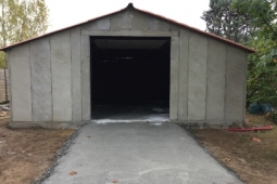 GARAGE 2 PTES FIBRO TUILES PAR ABRIDIS